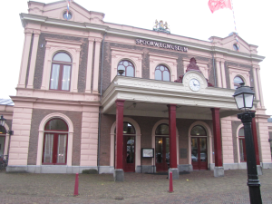 Ingang spoorwegmuseum